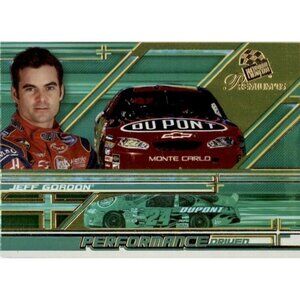2005 Press Pass Premium Performance Driven #PD4 Jeff Gordon
